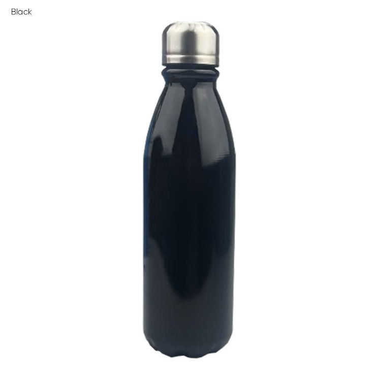 Picture of Komo Shiny Aluminium Drink Bottle Single Wall