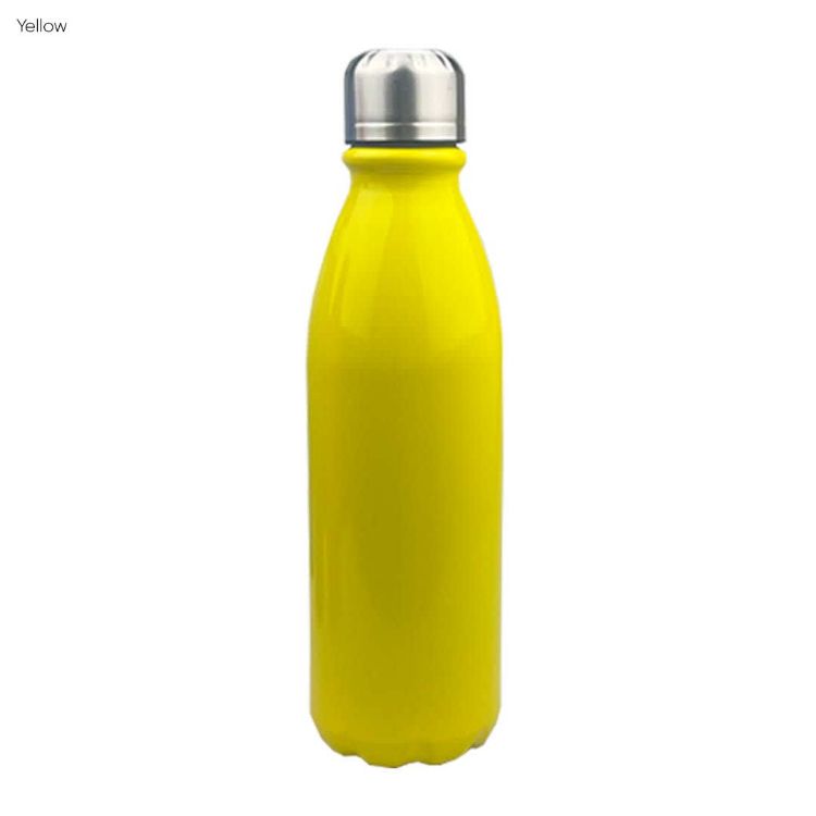 Picture of Komo Shiny Aluminium Drink Bottle Single Wall