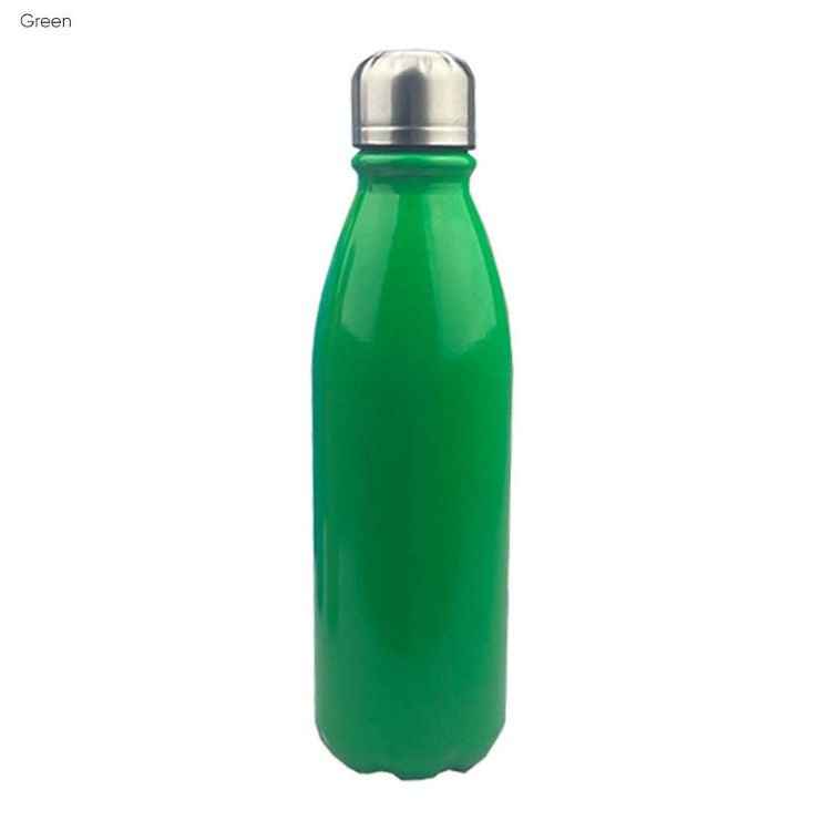 Picture of Komo Shiny Aluminium Drink Bottle Single Wall