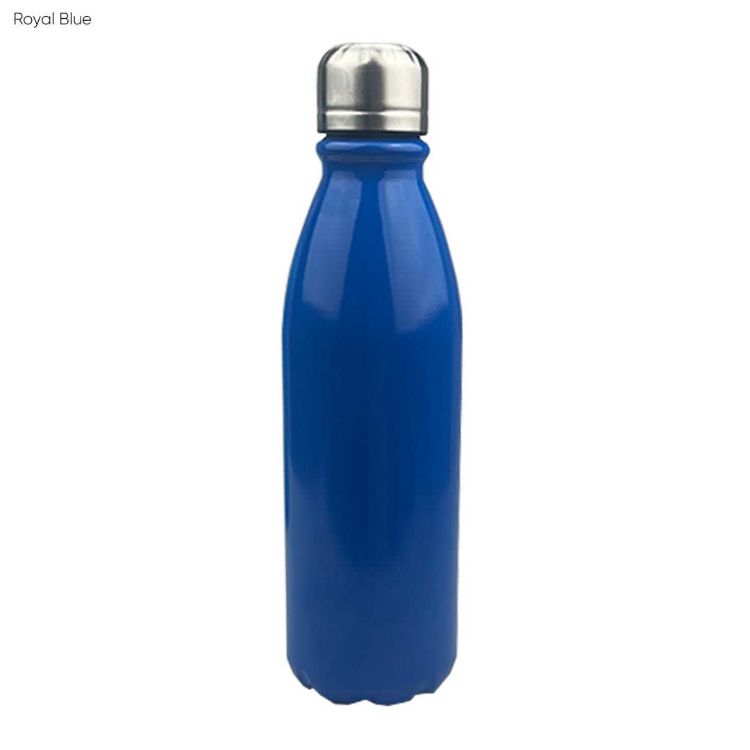 Picture of Komo Shiny Aluminium Drink Bottle Single Wall