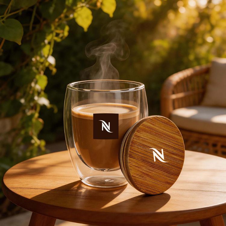 Picture of Oxa Double Wall Glass Cup 350ml