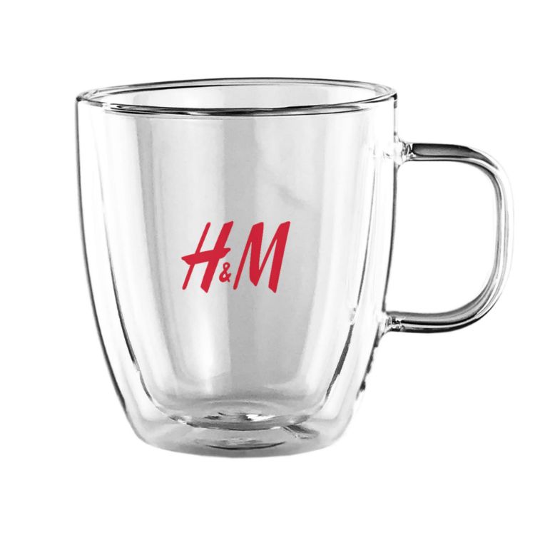 Picture of Garna Double Wall Glass Cup 350ml