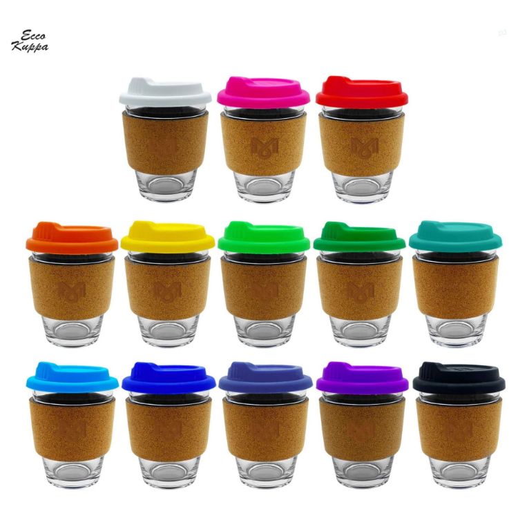 Picture of Carlo Glass Coffee Cup – Cork