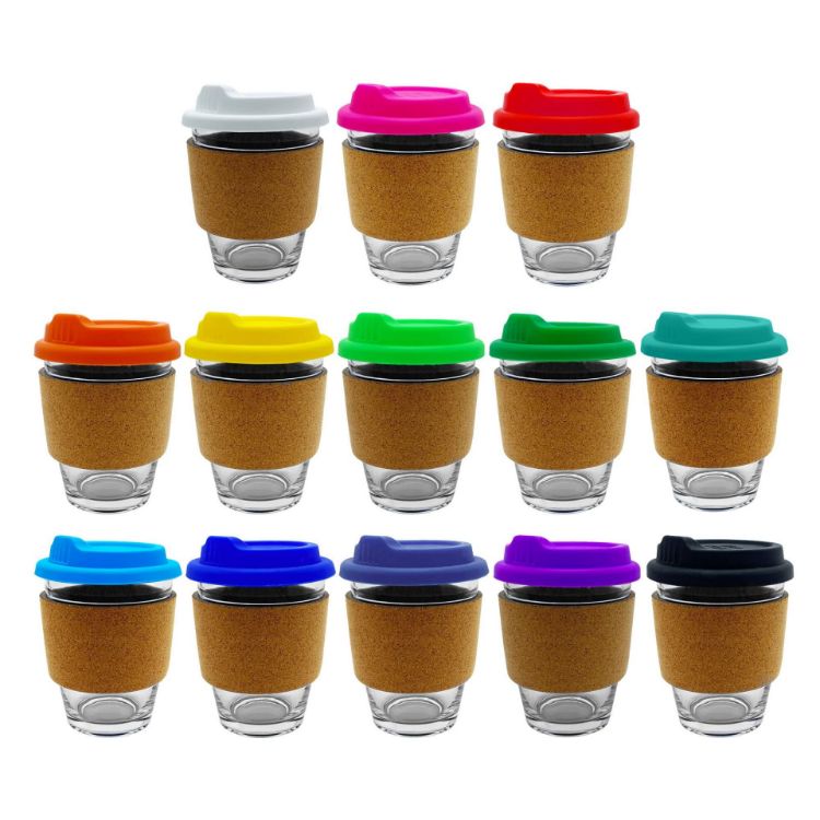 Picture of Carlo Glass Coffee Cup – Cork