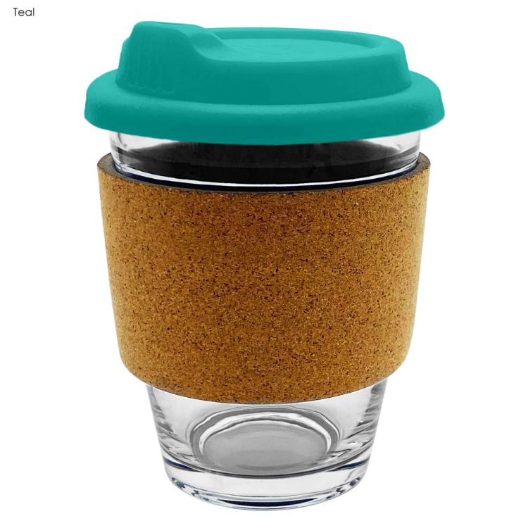 Picture of Carlo Glass Coffee Cup – Cork