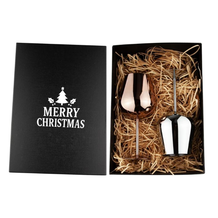 Picture of Bula Vinaka Stainless Steel Wine Glass Gift Set