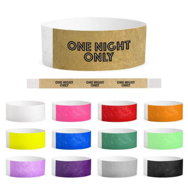 Picture of Tyvek Adult Wrist Band 25mm
