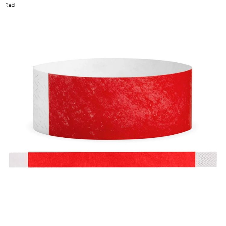 Picture of Tyvek Adult Wrist Band 25mm
