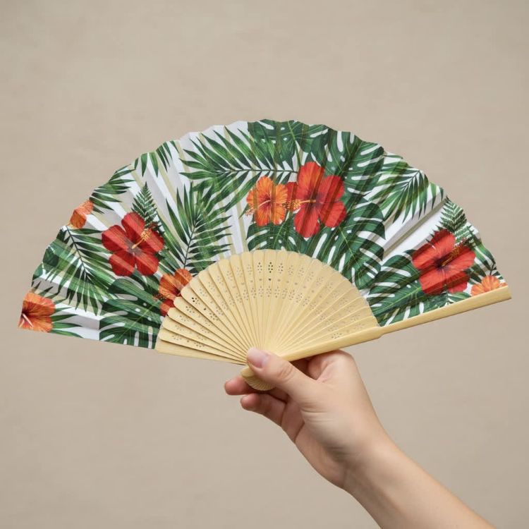 Picture of Bamboo Paper Hand Fan