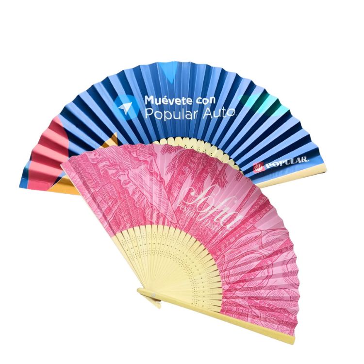 Picture of Bamboo Paper Hand Fan