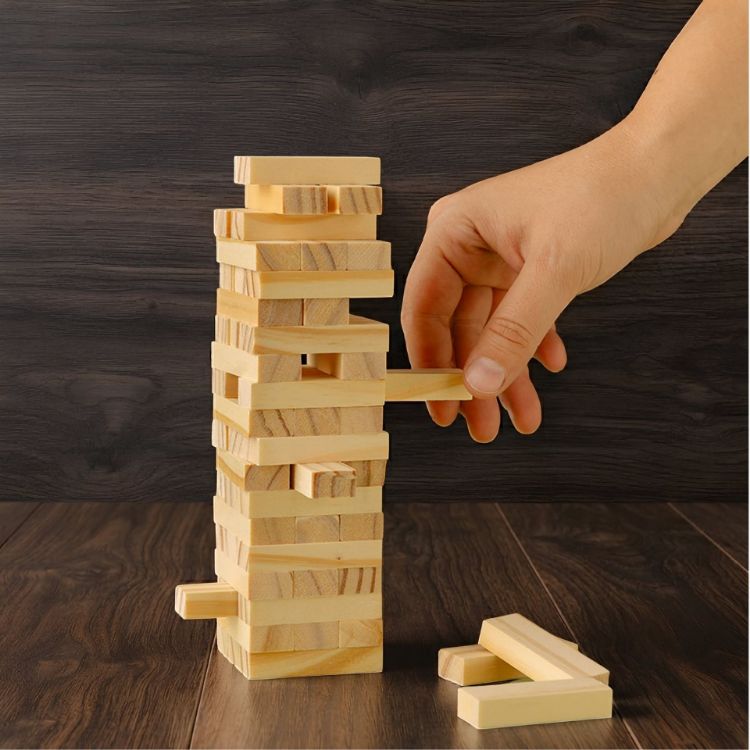 Picture of Large Wooden Towers Set
