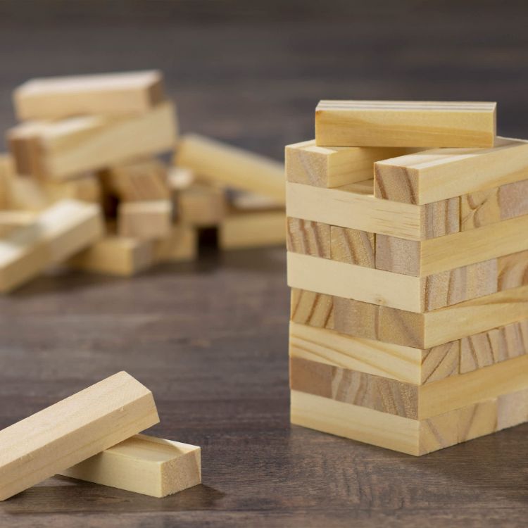 Picture of Small Wooden Towers Set