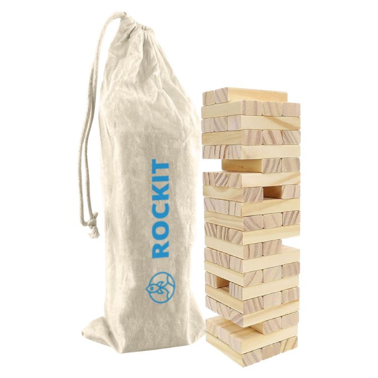 Picture of Small Wooden Towers Set