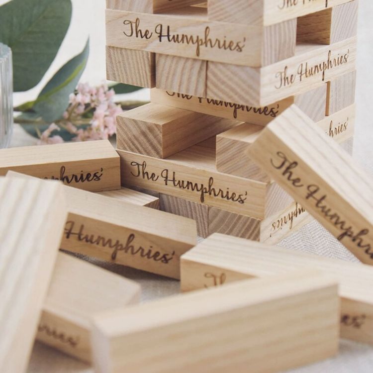 Picture of Small Wooden Towers Set