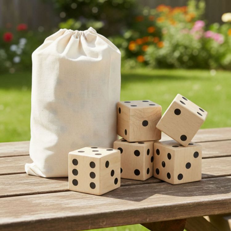 Picture of Wooden Yard Dice set