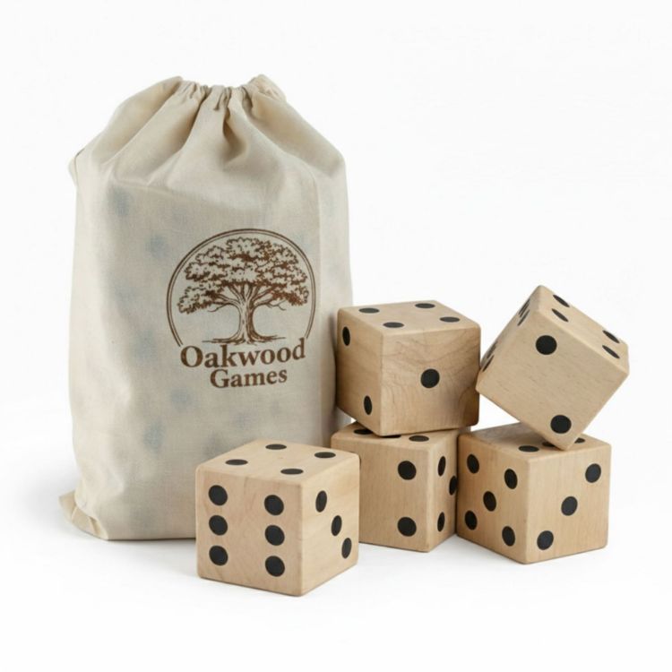 Picture of Wooden Yard Dice set