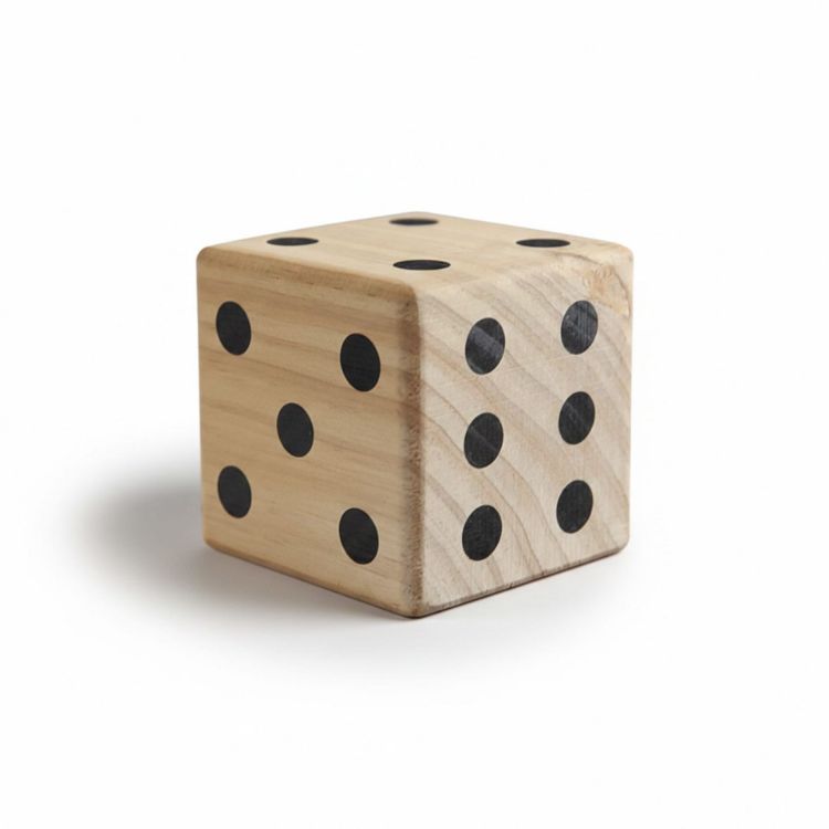 Picture of Wooden Yard Dice set