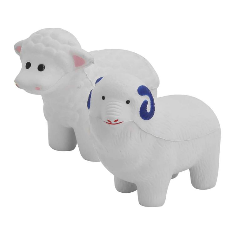 Picture of Stress Sheep (Ram and Ewe)