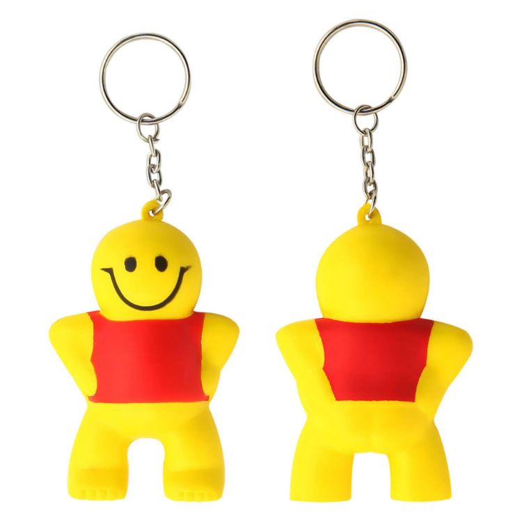 Picture of Stress Little Man Key Ring