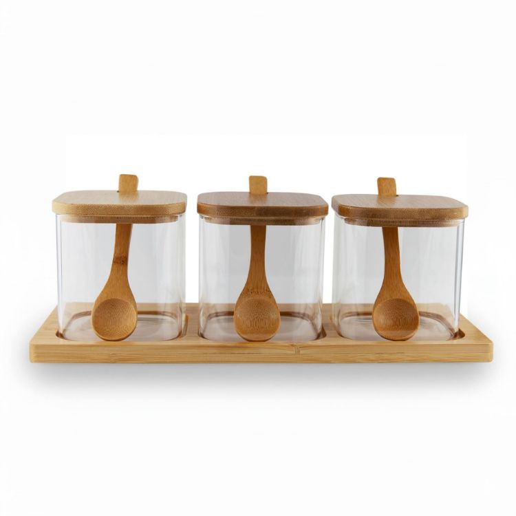 Picture of Kitchen Condiments Jars
