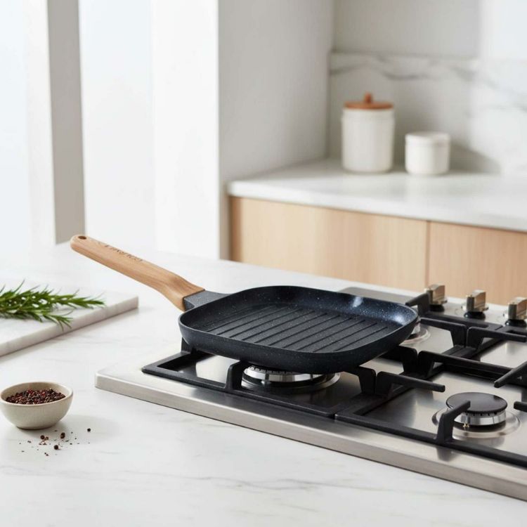 Picture of Gourmet Non-Stick Square Grill Pan