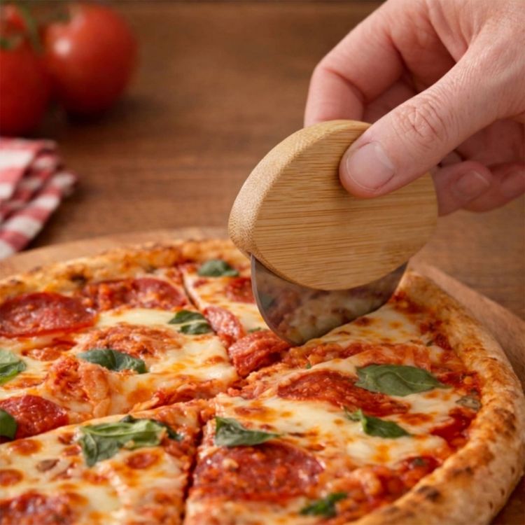 Picture of Bamboo Pizza Cutter