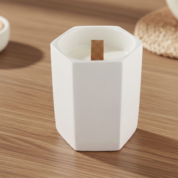 Picture of Noosa Hexagon Ceramic Candle