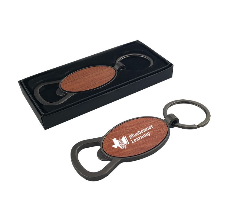 Picture of Autumn Wood Bottle Opener – Round