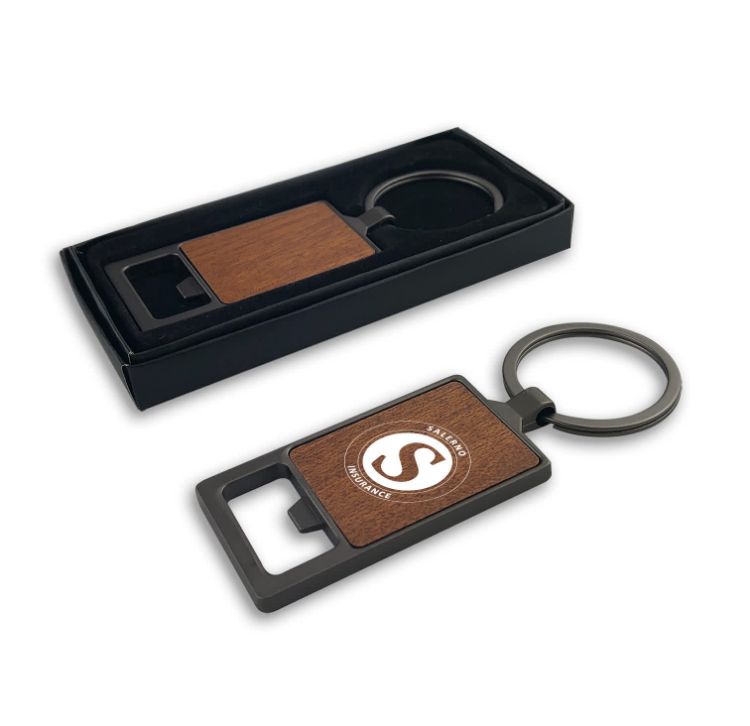 Picture of Autumn Wood Bottle Opener – Square