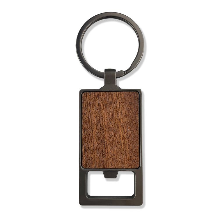 Picture of Autumn Wood Bottle Opener – Square