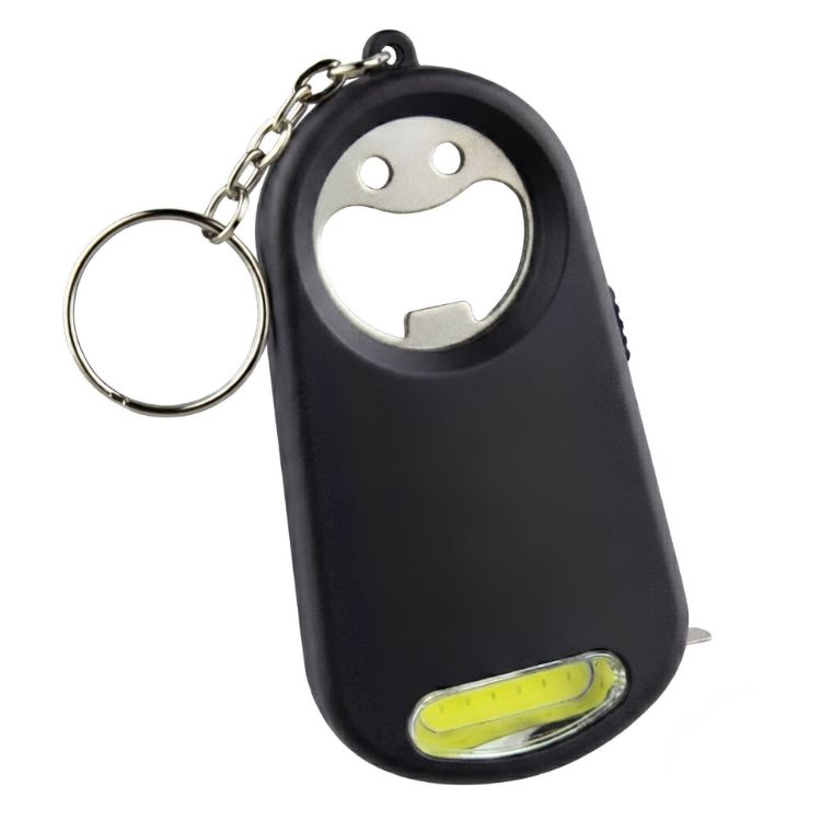Picture of Smily Torch Tape Bottle Opener Key Ring