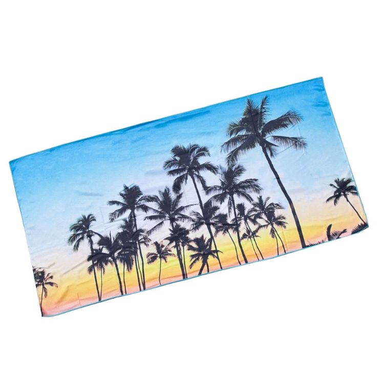 Picture of 400G Waffle Fabric Sand Free Beach Towel
