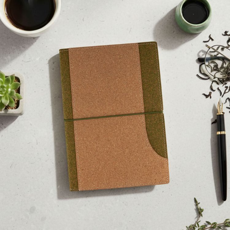 Picture of Tea Leaves and Cork Notebook