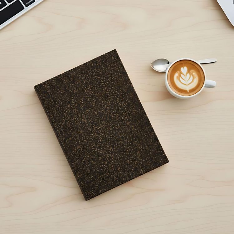 Picture of Coffee Grounds A6 Notebook
