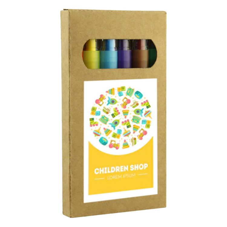 Picture of Turin 6CT Twist Crayon Set