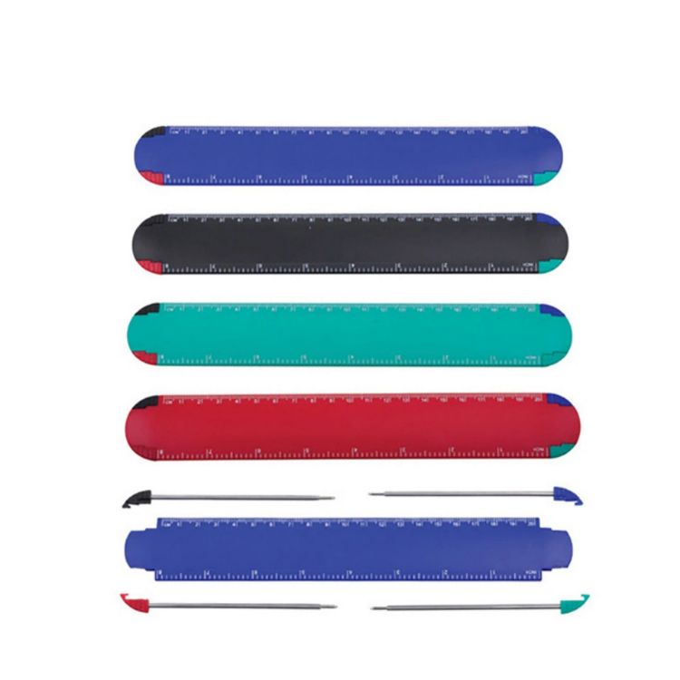 Picture of Ruler with 4pcs Ball Pen