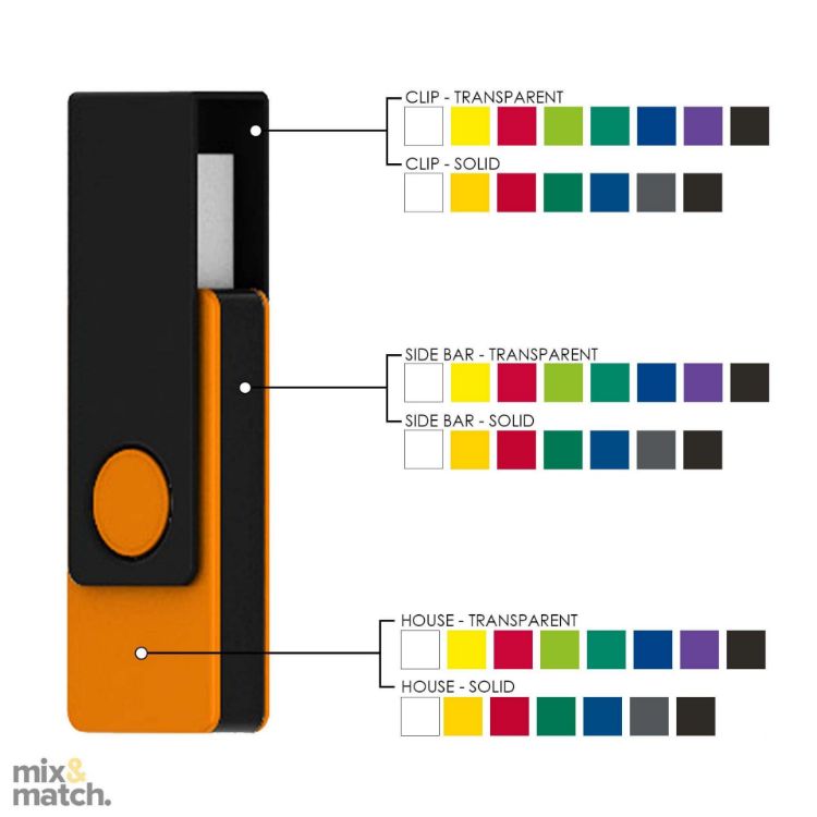 Picture of USB with Plastic Clip 32GB