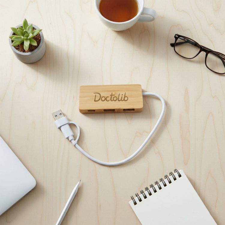 Picture of Bamboo USB Hub