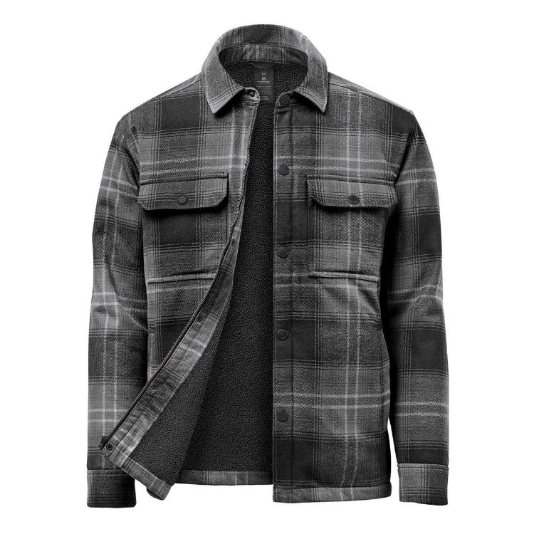 Picture of Men's Highland Sherpa Lined Plaid Jacket