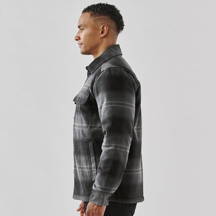 Picture of Men's Highland Sherpa Lined Plaid Jacket