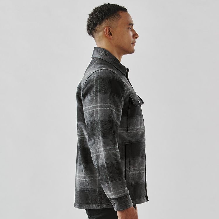 Picture of Men's Highland Sherpa Lined Plaid Jacket