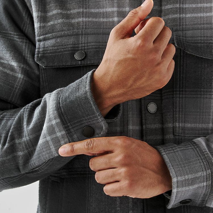 Picture of Men's Highland Sherpa Lined Plaid Jacket