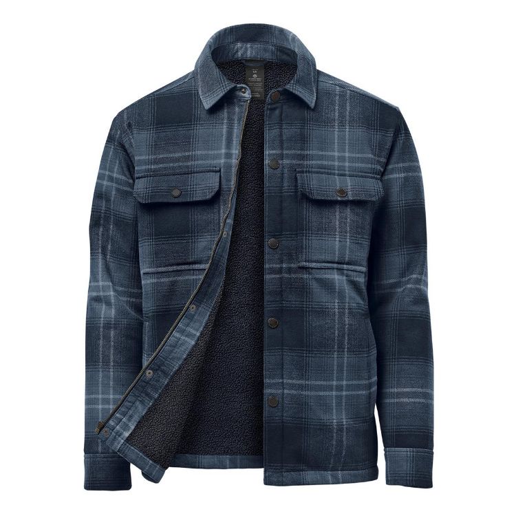 Picture of Men's Highland Sherpa Lined Plaid Jacket