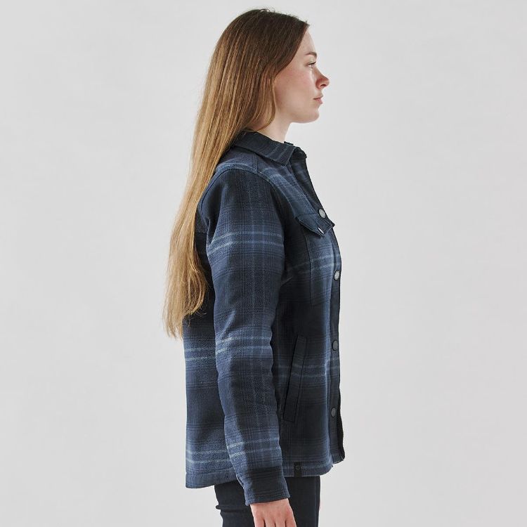 Picture of Women's Highland Sherpa Lined Plaid Jacket