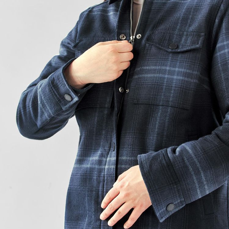 Picture of Women's Highland Sherpa Lined Plaid Jacket