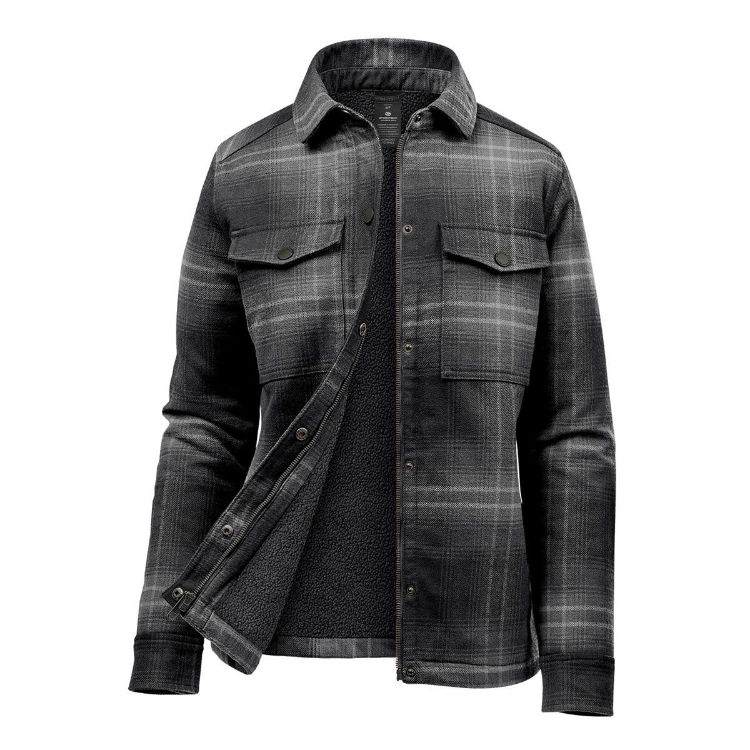 Picture of Women's Highland Sherpa Lined Plaid Jacket
