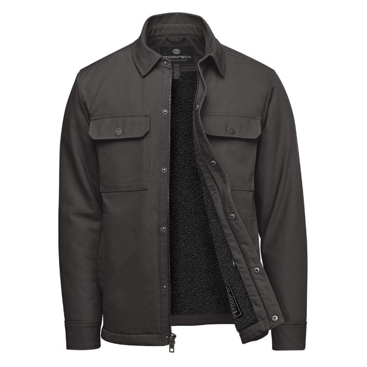 Picture of Men's Oxide Sherpa Lined Canvas Jacket