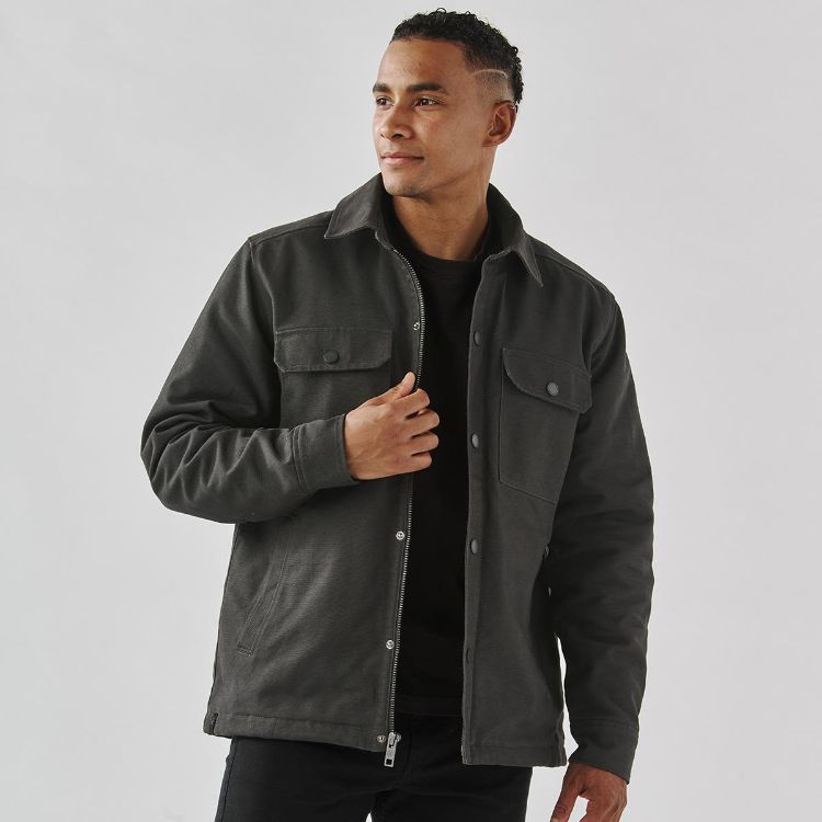 Picture of Men's Oxide Sherpa Lined Canvas Jacket