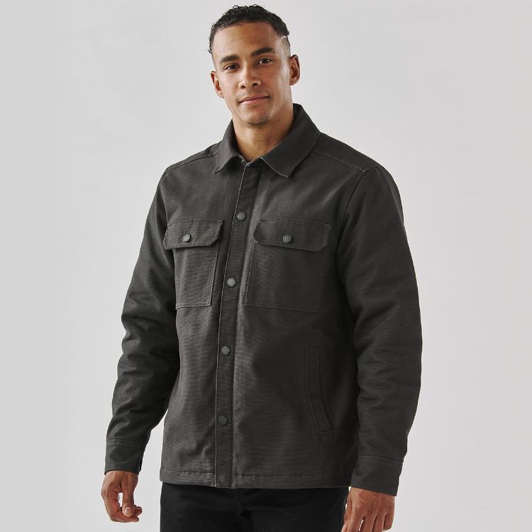 Picture of Men's Oxide Sherpa Lined Canvas Jacket