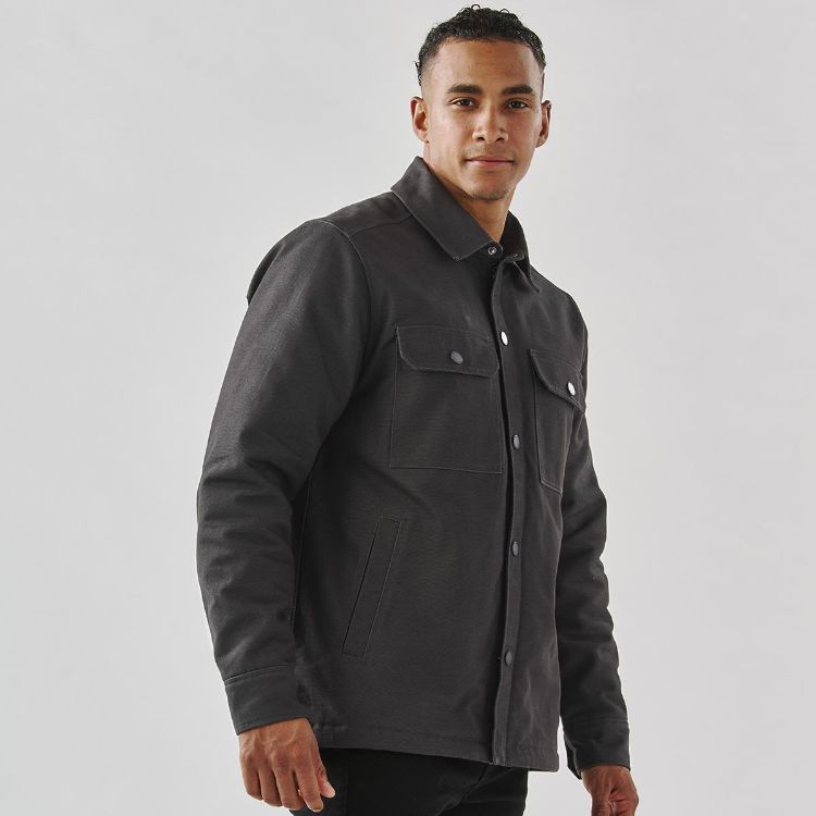 Picture of Men's Oxide Sherpa Lined Canvas Jacket